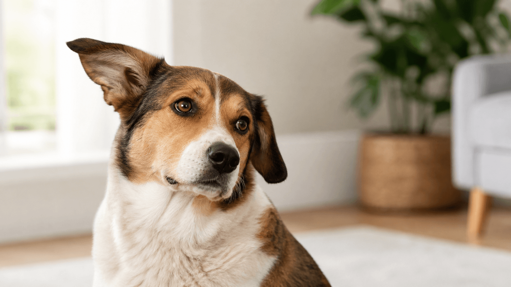犬が頭を振る回数が急に増えたときの耳内部の異常チェック